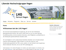 Tablet Screenshot of lhg-hagen.de